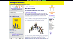 Desktop Screenshot of german-business-etiquette.com